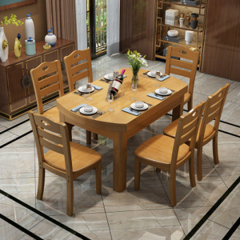 宜木雅居 实木餐桌c811